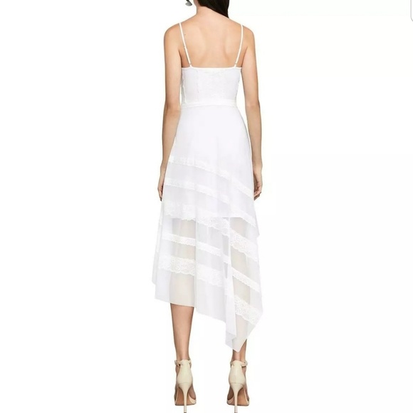 BNWT BCBG Max Azaria Dress, size L, white lace - Picture 6 of 7